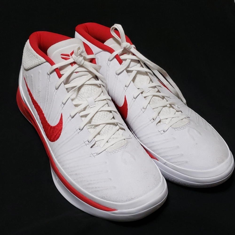 Nike Kobe AD Mid White Team Red - Picture 1 of 14